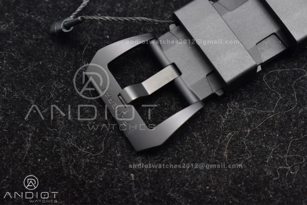 PAM1324 Carbotech VSF 1:1 Best Edition Black Dial On Black Rubber Strap P900