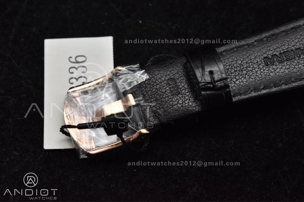 PAM1336 Luminor Due 42mm VSF Best Edition White Dial on Black Leather Strap P900