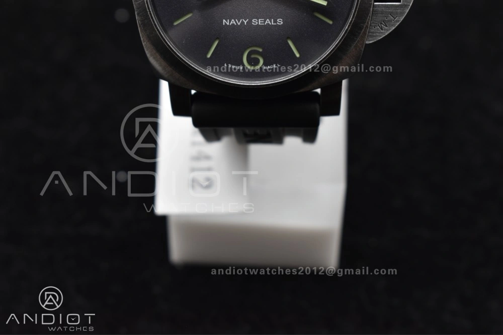 PAM1412 Navy SEALs VSF 1:1 Best Edition Iron Gray Dial on Rubber Strap P.9010 Clone