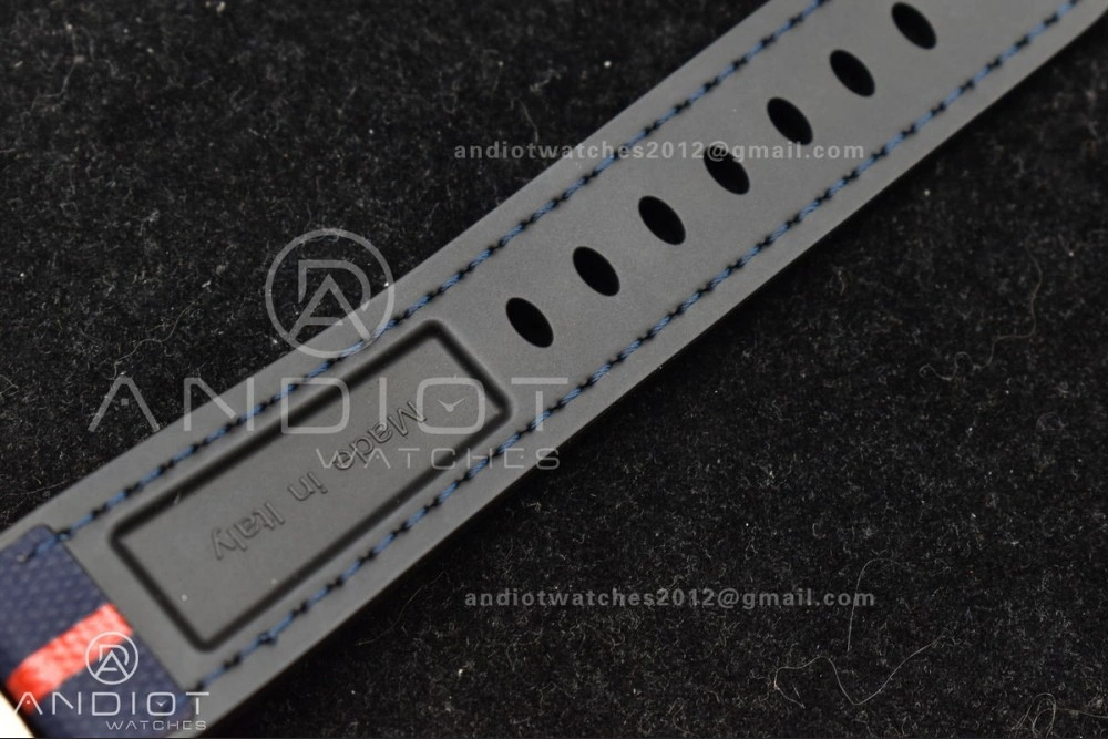 PAM1507 Submersible GMT Luna Rossa 42mm VSF 1:1 Best Edition on Blue Nylon Strap P900