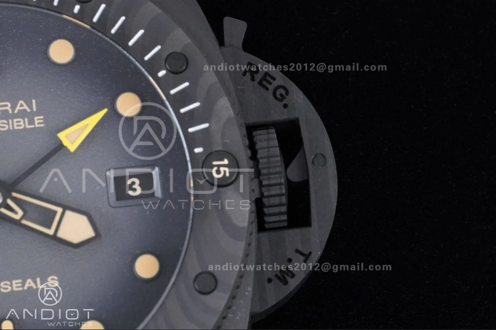 PAM1513 Submersible 44mm VSF 1:1 Best Edition Gray Ombre Dial on Camouflage Strap P900