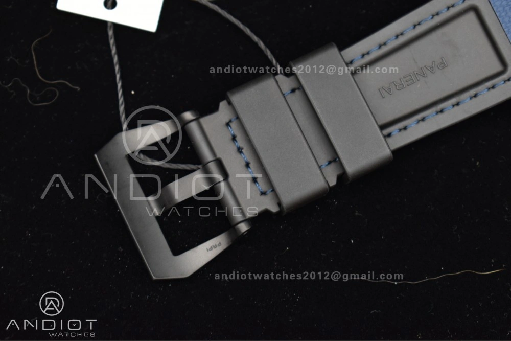 PAM1529 Luna Rossa Carbon-tech VSF 1:1 Best Edition on Blue Fabric Strap P.9010 Clone