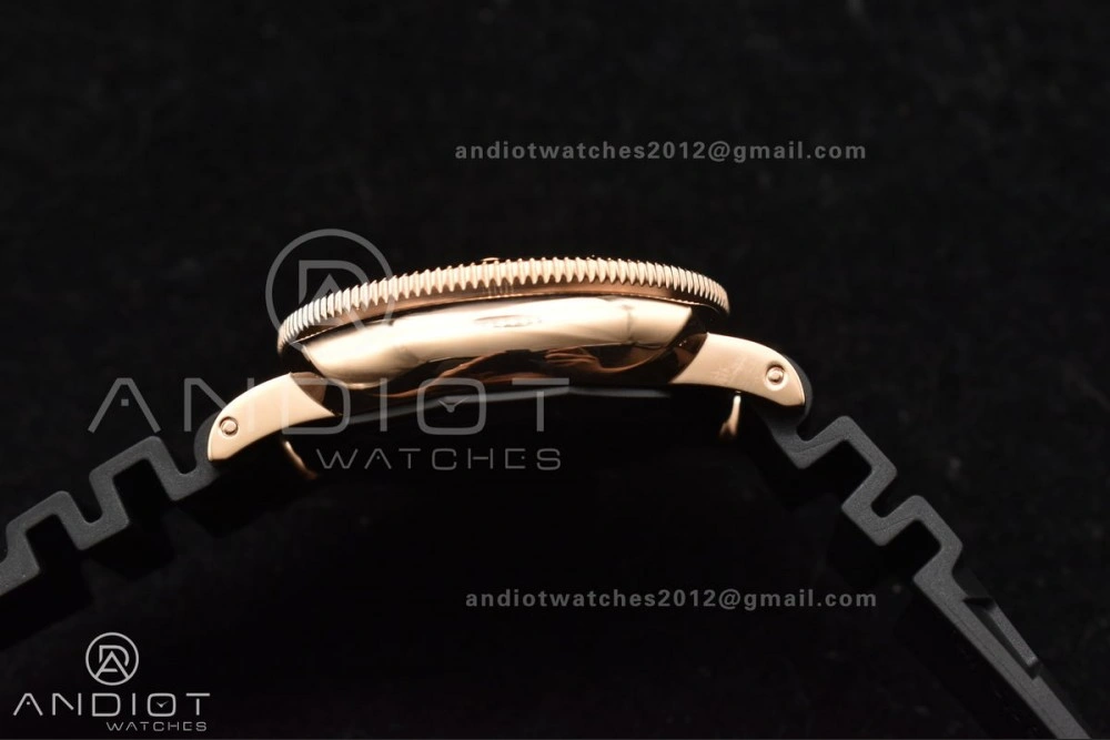 PAM2164 Submersible 42mm VSF Best Edition Black Dial on Black Rubber Strap P900