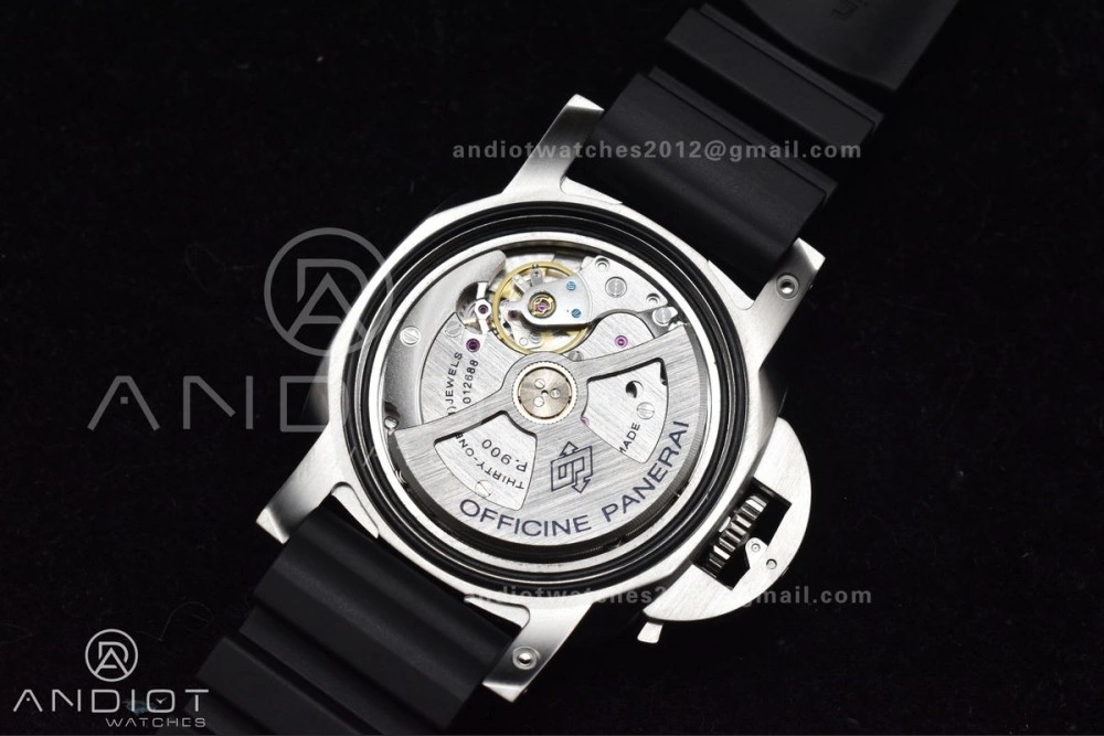 PAM2223 Submersible 42mm VSF Best Edition White Dial on Black Rubber Strap P900