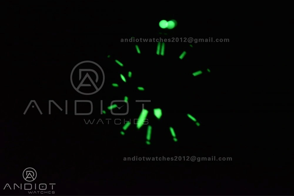 PAM389 O VSF 1:1 Best Edition on Black Rubber Strap P.9000 Super Clone V2