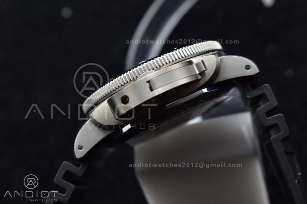 PAM389 O VSF 1:1 Best Edition on Black Rubber Strap P.9000 Super Clone V2