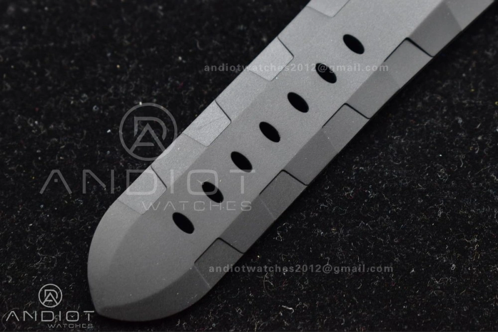 PAM389 O VSF 1:1 Best Edition on Black Rubber Strap P.9000 Super Clone V2