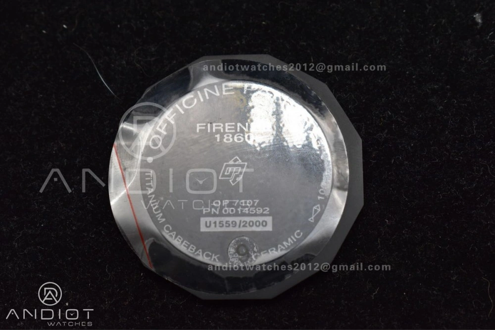 PAM441 O Real Ceramic SBF 1:1 Best Edition on Brown Asso Strap P.9001 Super Clone