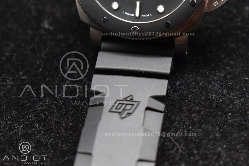 PAM683 Y SBF 1:1 Best Edition Black Dial on Black Rubber Strap XXXIV