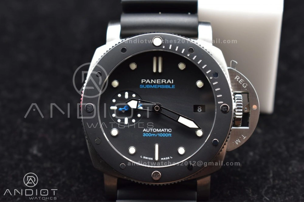 PAM683 Y SBF 1:1 Best Edition Black Dial on Black Rubber Strap XXXIV