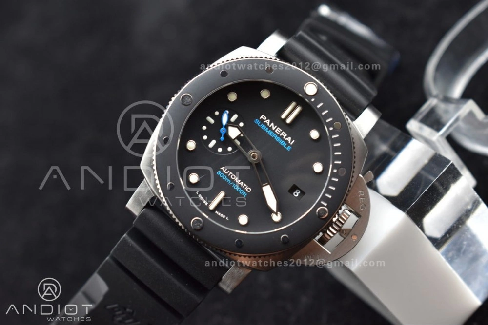 PAM683 Y SBF 1:1 Best Edition Black Dial on Black Rubber Strap XXXIV