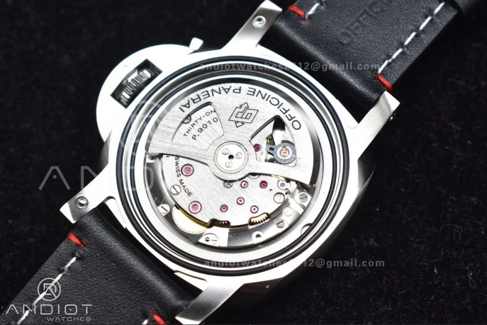 PAM732  TTF 1:1 Best Edition Dark Green Dial on Brown Leather Strap P9010