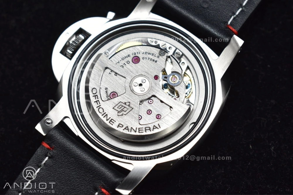 PAM732  TTF 1:1 Best Edition Dark Green Dial on Brown Leather Strap P9010