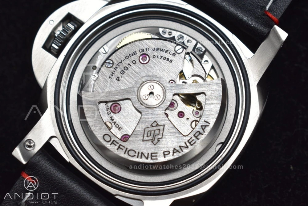 PAM732  TTF 1:1 Best Edition Dark Green Dial on Brown Leather Strap P9010