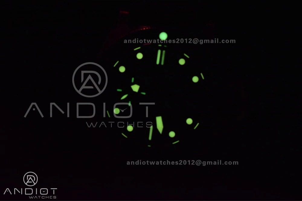 PAM968 V Bronzo VSF 1:1 Best Edition Brown Ceramic Bezel and Dial on Brown Calfskin Strap P.9010 Clone