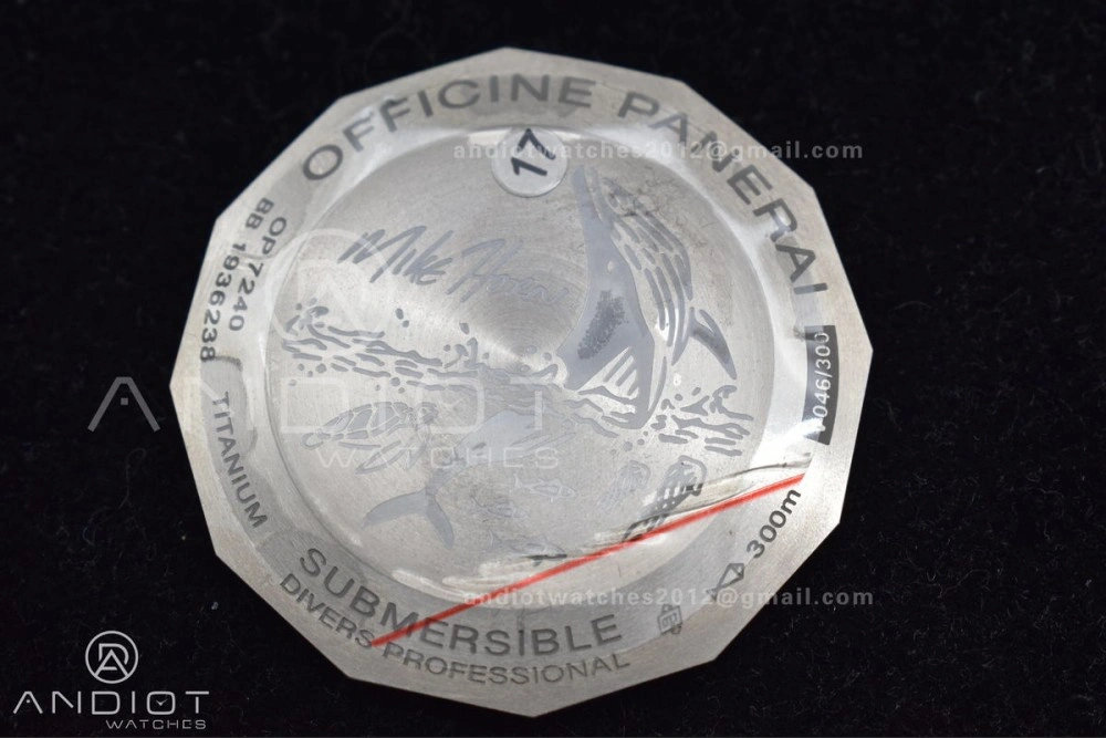 PAM984 Mike Horn Submersible VSF 1:1 Best Edition Black Dial on Black Nylon Strap P.9010 Clone