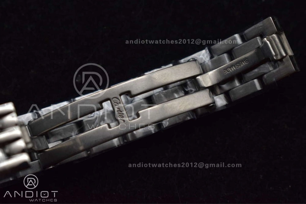 Panthère 22mm BVF 1:1 Best Edition SS White Dial on SS Bracelet Ronda Quartz