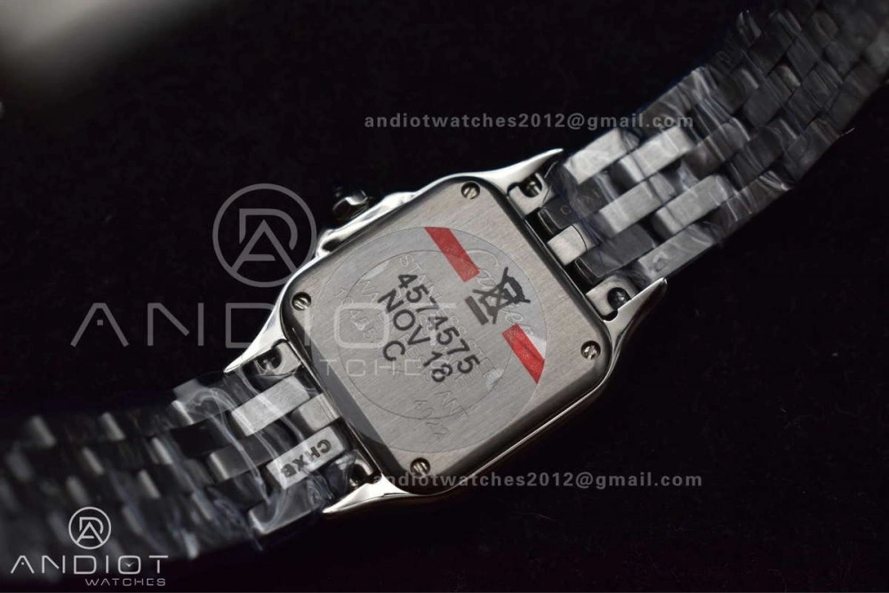 Panthère 22mm BVF 1:1 Best Edition SS White Dial on SS Bracelet Ronda Quartz