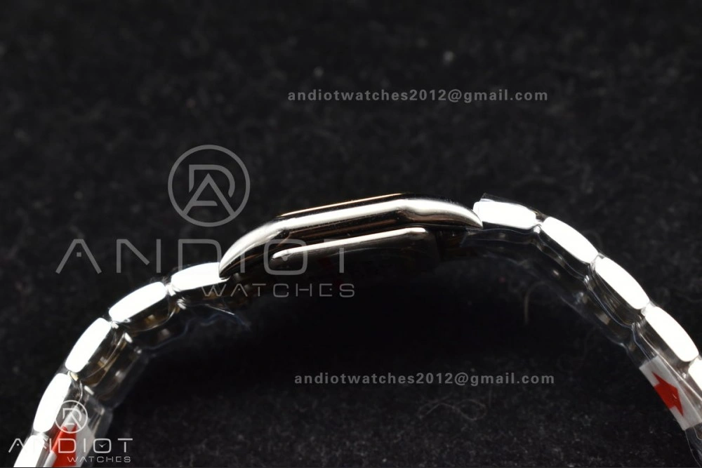 Panthère 22mm BVF 1:1 Best Edition SS YG White Dial on SS YG Bracelet Ronda Quartz