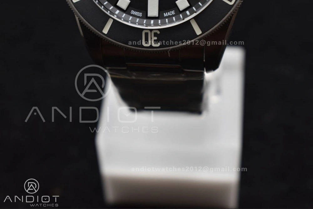 Pelagos Titanium Black Ceramic XF 1:1 Best Edition Black Dial on Titanium Bracelet A2824