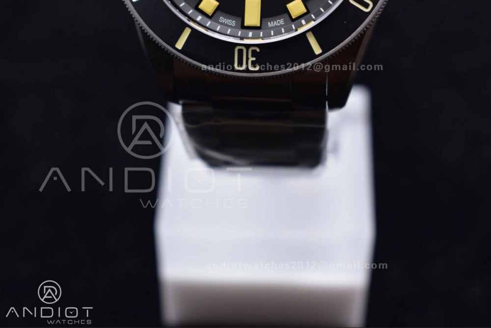 Pelagos Titanium LHD XF 1:1 Best Edition Black Dial on Titanium Bracelet A2824