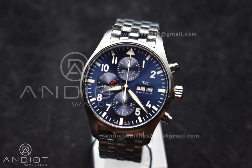 Pilot Chrono IW377717 "Le Petit Prince" 2016 ZF 1:1 Best Edition on New SS Bracelet A7750
