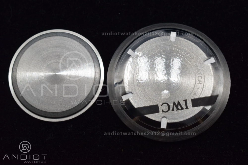 Pilot Chrono SS AZF 1:1 Best Edition Blue Dial Orange Hand on Blue Leather Strap A7750