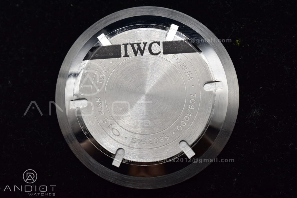 Pilot Chronograph IW377726 ZF 1:1 Best Edition Green Dial on Brown Leather Strap A7750 V2