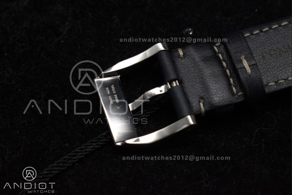 Pilot Mark XX IW328203 ZF 1:1 Best Edition Blue Dial on Dark Blue Leather Strap A32111