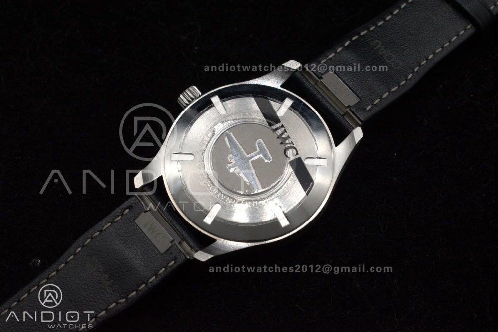 Pilot Mark XX IW328203 ZF 1:1 Best Edition Blue Dial on Dark Blue Leather Strap A32111