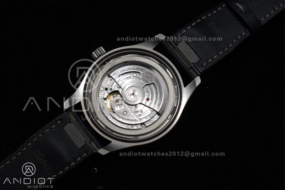 Pilot Mark XX IW328203 ZF 1:1 Best Edition Blue Dial on Dark Blue Leather Strap A32111