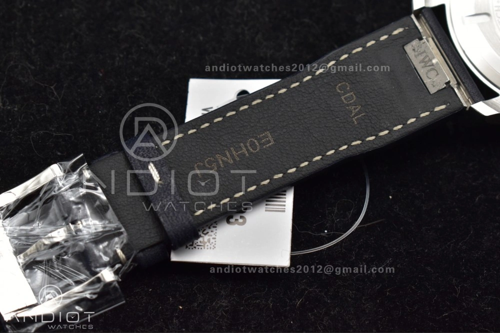 Pilot Mark XX V7F 1:1 Best Edition Blue Dial on Blue Leather Strap A2892