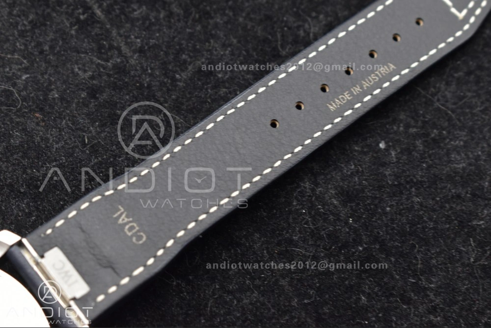 Pilot Mark XX V7F 1:1 Best Edition Blue Dial on Blue Leather Strap A2892