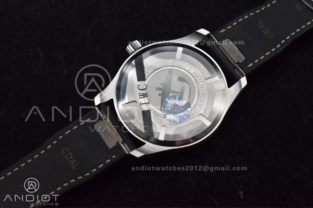 Pilot Mark XX V7F 1:1 Best Edition Blue Dial on Blue Leather Strap A2892