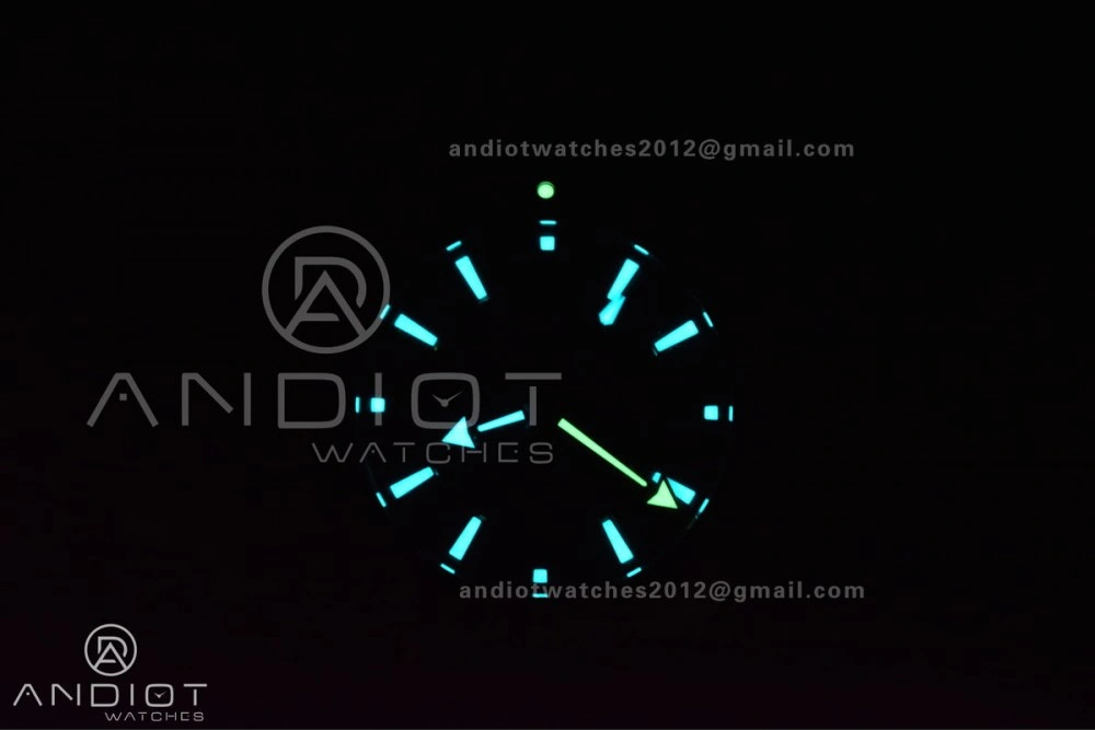 Planet Ocean 43.5mm SS VSF 1:1 Best Edition Black Orange Bezel Black Dial on Nylon Strap A8900 Super Clone V2