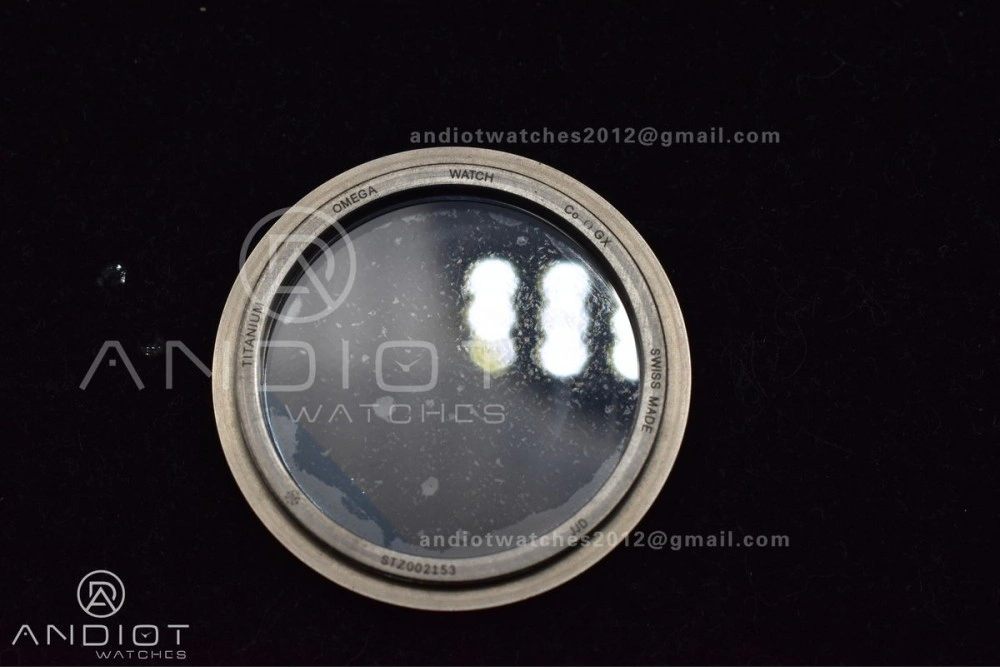 Planet Ocean 43.5mm SS VSF 1:1 Best Edition Black Orange Bezel Gray Dial on Nylon Strap A8900 Super Clone V2