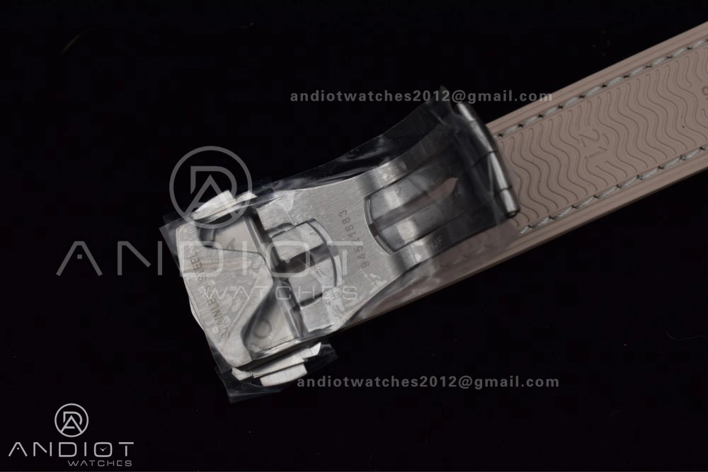 Planet Ocean 43.5mm SS VSF 1:1 Best Edition Brown Bezel Sand Dial on Sand Rubber Strap A8900 Super Clone