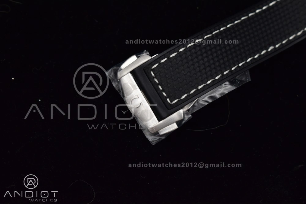 Planet Ocean 43.5mm SS VSF 1:1 Best Edition Gray Bezel Gray Dial on Black Rubber Strap A8900 Super Clone