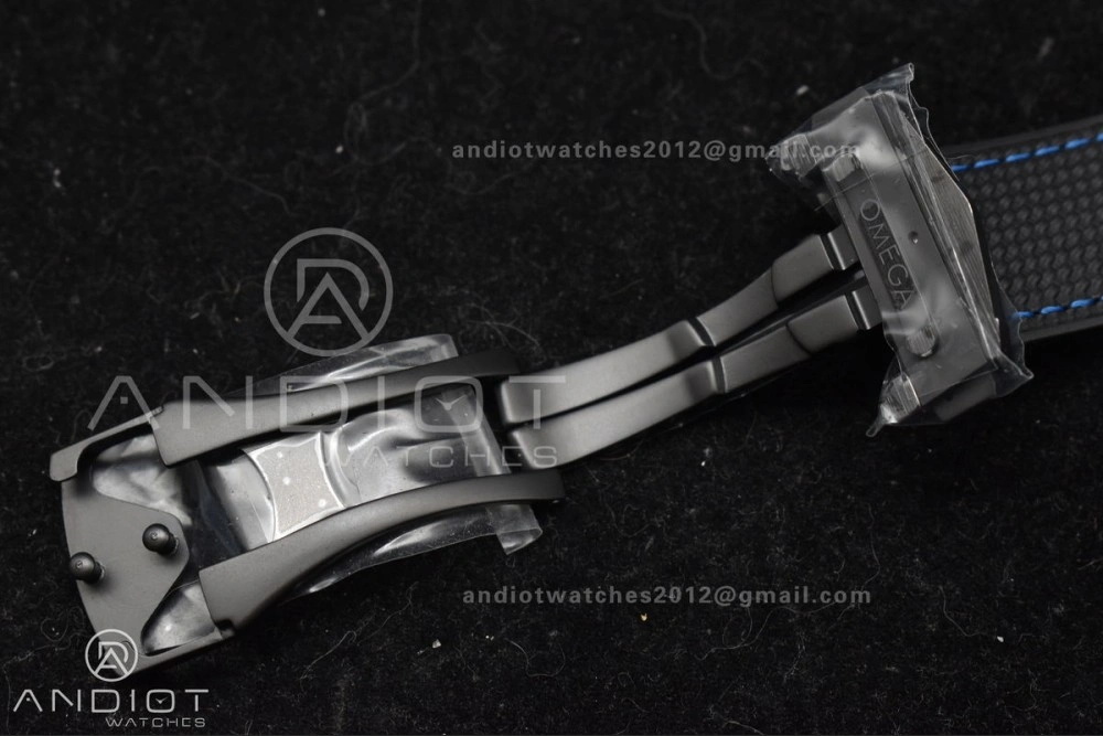 Planet Ocean 45.5mm Deep Black Blue Real Ceramic VSF 1:1 Best Edition on Black Nylon Strap A8906 Super Clone