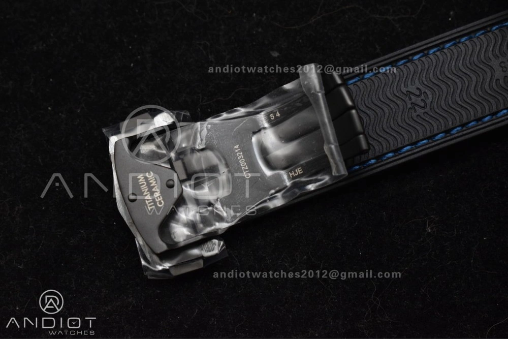 Planet Ocean 45.5mm Deep Black Blue Real Ceramic VSF 1:1 Best Edition on Black Nylon Strap A8906 Super Clone