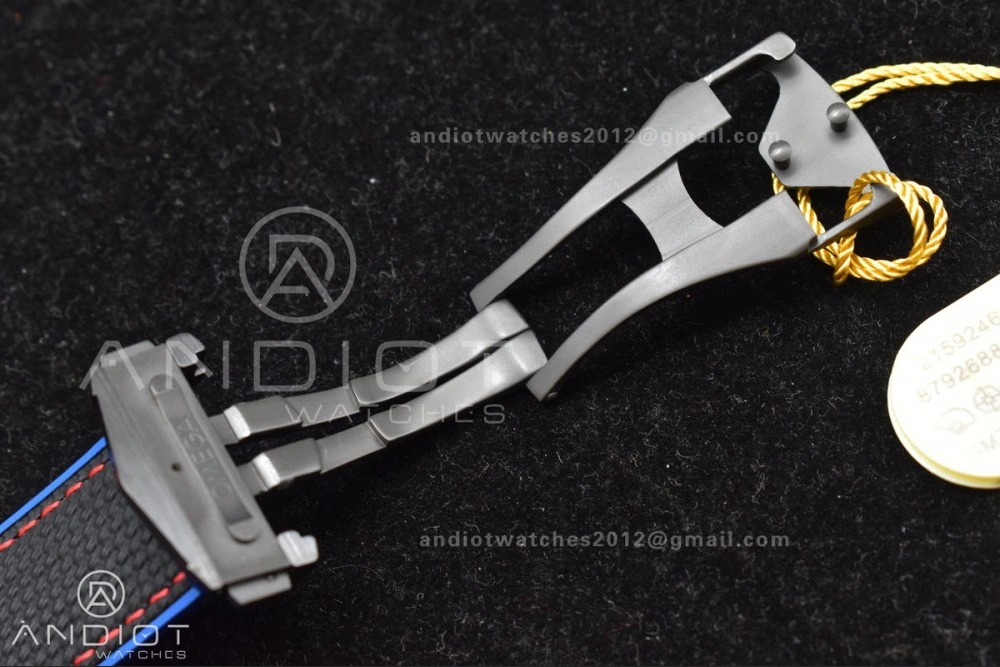 Planet Ocean 45.5mm Deep Black Real Ceramic VSF 1:1 Best Edition on Black Nylon Strap A8906 Super Clone