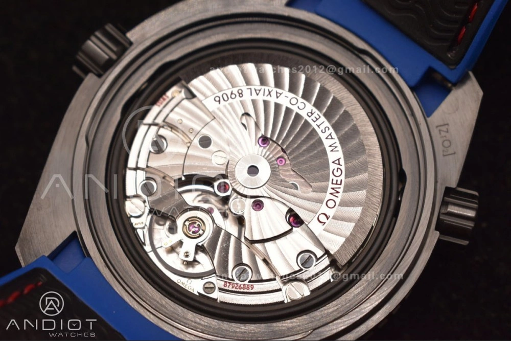 Planet Ocean 45.5mm Deep Black Real Ceramic VSF 1:1 Best Edition on Black Nylon Strap A8906 Super Clone