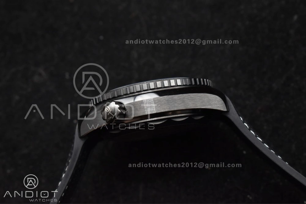 Planet Ocean 45.5mm Deep Black Real Ceramic VSF 1:1 Best Edition on Black Nylon Strap A8906 Super Clone