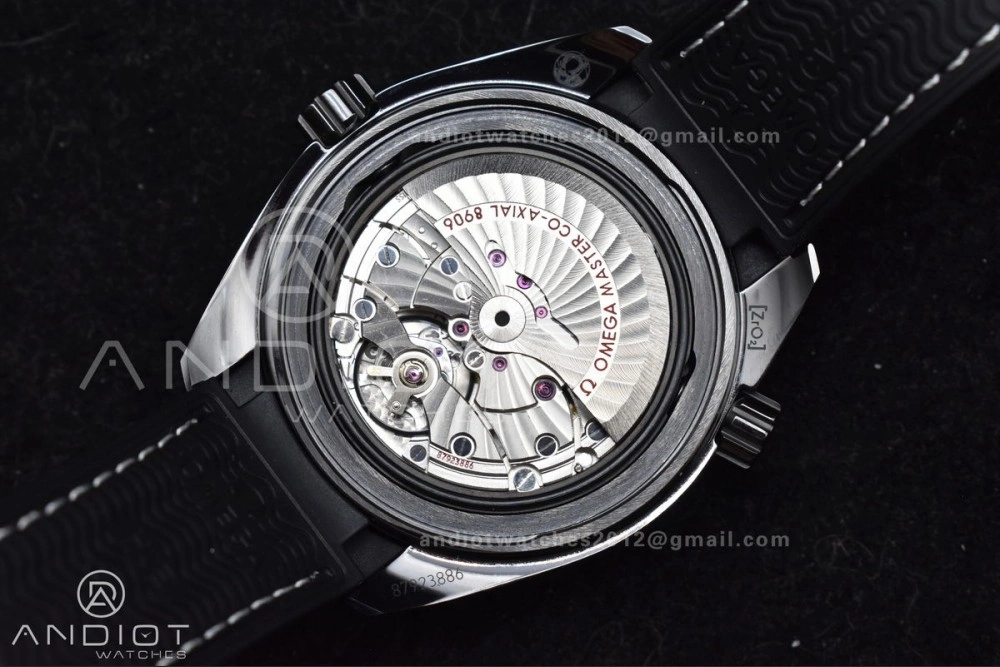 Planet Ocean 45.5mm Deep Black Real Ceramic VSF 1:1 Best Edition on Black Nylon Strap A8906 Super Clone