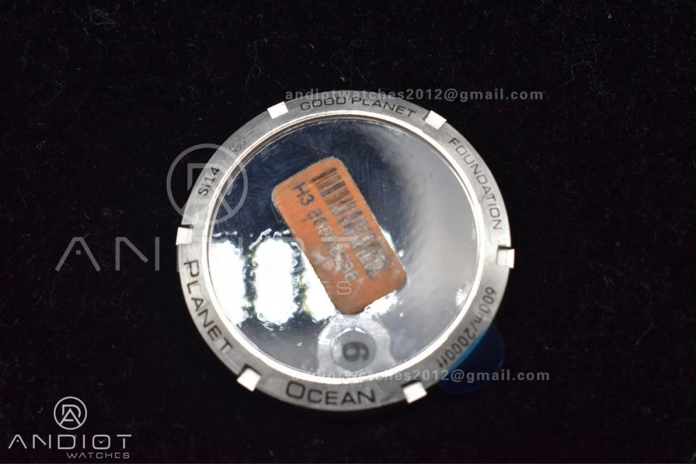 Planet Ocean 600M Co-Axial GMT 43.5mm VSF 1:1 Best Edition Blue Dial Blue Ceramic Bezel on SS Bracelet A8605 Super Clone