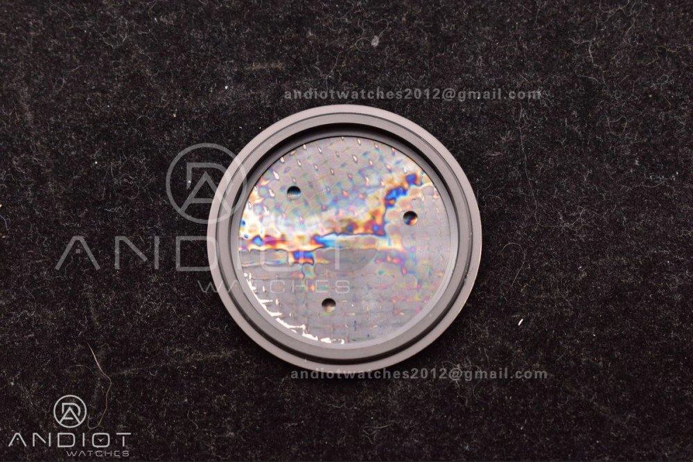 Planet Ocean Master Chrono Deep Black Ceramic M+SF 1:1 Best Edition Black Dial on Black Rubber Strap A9900