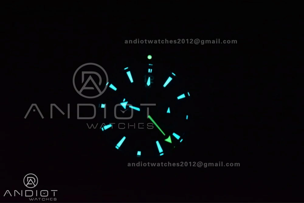 Planet Ocean Master Chrono Deep Black Ceramic M+SF 1:1 Best Edition Black Dial on Black Rubber Strap A9900