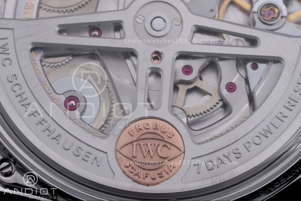 Portugieser Automatic 42mm SS APSF 1:1 Best Edition Ice Blue Dial on SS Bracelet A52010