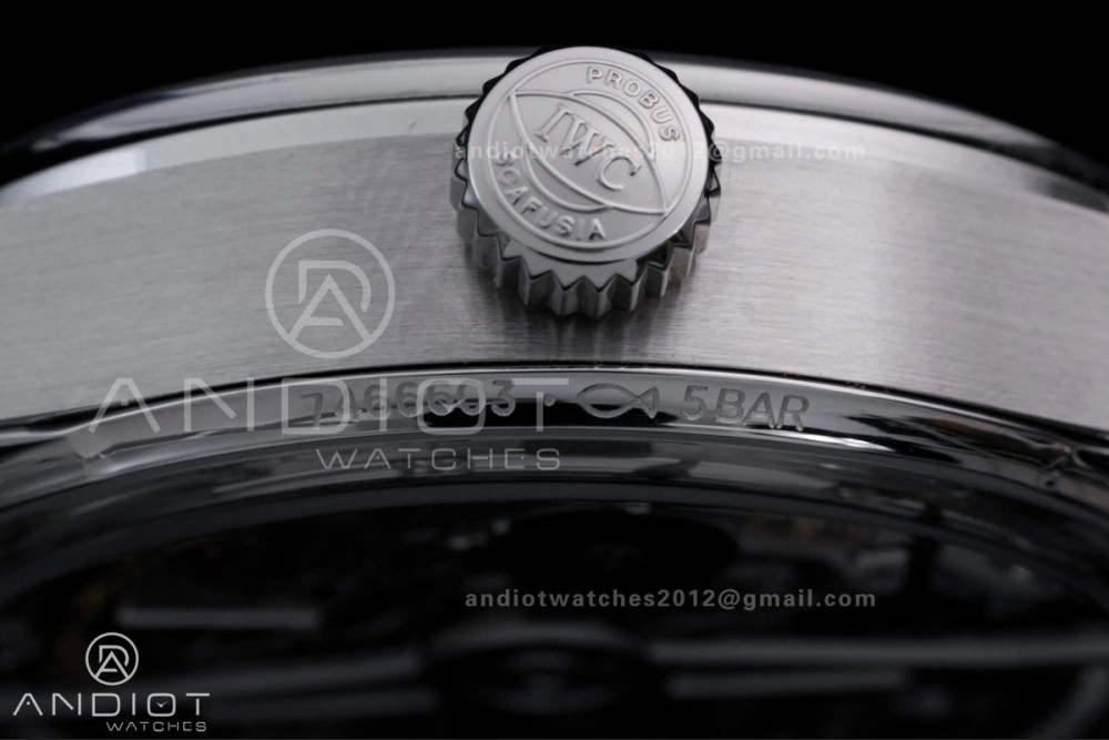 Portugieser Automatic 42mm SS APSF 1:1 Best Edition Ice Blue Dial on SS Bracelet A52010