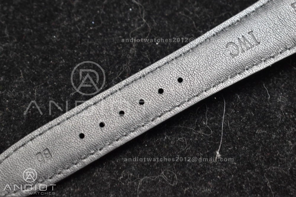 Portugieser Perpetual Calendar RG 5033 APSF 1:1 Best Edition White Dial on Black Leather Strap A52610 Clone